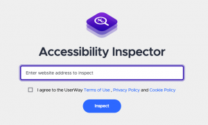 UserWay Review - Accessibility Inspector